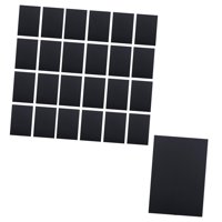 Bothyi - 25 Piezas De Papel De Marcado Para Grabado Láser Para Máquina Grabadora, Color Negro