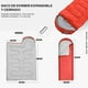 thumbnail image 4 of Saco de Dormir Expandible 2 en 1 Rojo 148x202 cm, 4 of 4