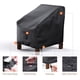 thumbnail image 5 of Funda para silla de patio Mrrihand impermeable, resistente, paquete de 2, 5 of 7