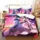 thumbnail image 1 of New Anime Uruha Rushia Butterfly Girl Bedding Set Boys Girls Twin Size Duvet Cover Pillowcase Bed Kids Adult Home Textiles Bed Sheets, 1 of 5