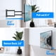 thumbnail image 2 of Soporte de pared MOUNTUP de brazo largo MU0047 para televisores de 26 a 65 pulgadas, 2 of 9
