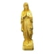 thumbnail image 4 of Estatuilla De La Madre María, Adorno De María, Figura Religiosa Para La Decoración Del Escritorio Del Hogar, Estilo A Dorado, 4 of 5