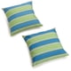 thumbnail image 1 of Juego de 2 almohadas Blazing Needles, resistentes a los rayos UV para todo tipo de clima, 1 of 5