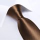 thumbnail image 3 of Corbata café seda hombre con paño y colleras Modelo Bronce Migung, 3 of 5