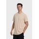 thumbnail image 2 of Polera Hombre Long Fit Básica Beige, 2 of 5