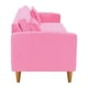 thumbnail image 5 of Sofa New Retro 3CG Felpa 04 Rosado, 5 of 6