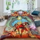 thumbnail image 2 of Los Increíbles Conjunto de sábanas temático, trío de piezas, cómodo y amigable con la piel, diseño único, regalo de decoración para el hogar para familiares, amigos y fans,135cm *200cm, 2 of 6