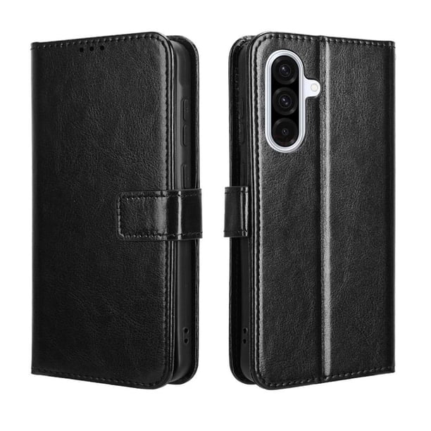 Funda tipo libro para Samsung Galaxy A36 5G, cartera todo‑en‑uno, funda multifuncional con tarjetero y correa de muñeca desmontable
