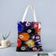 thumbnail image 2 of Billar Bolso de tela con estampado de lienzo para mujer, bolsa de compras reutilizable y estética, con cremallera interior, regalo para mujer,38*45cm., 2 of 6