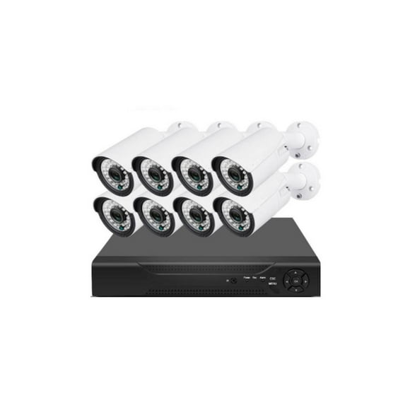 Kit De Seguridad 8 Camaras DVR FHD 8 Canales Circuito Cerrado