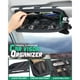 thumbnail image 3 of Organizador de viscera solar del coche, Accesorios de coche de diseño con bolsa de almacenamiento de viscera de cremallera y clip de gafas, Panel semirígido para engranajes, Se adapta a la m, 3 of 3