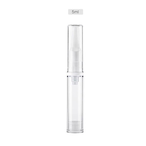 1pcs 5ml Empty Eye Cream Vacuum Bottle Container For Eye Cream Massage Essential Refillable Bottle Lip Balm Metal Top Soft Tube