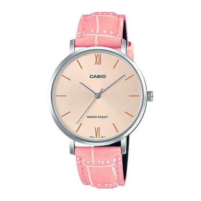 Reloj Analogo Rosado Casio Ltp-vt01l-4b