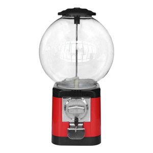 Magideal - Dispensador De Dulces Clásico, Caja De Dulces, Máquina De Almacenamiento De Dulces, Máquinas Expendedoras, Caja De Depósito De Dinero Para Estante, Rojo