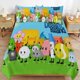 thumbnail image 1 of Game BFDI Battle For Dream Island Bedding Set Duvet Cover Comfortable and Lightweight Cartoon Bedding 3 Piece Bed Set Twin(1 Duvet Cover and 2 Pillowcase) hn420, 1 of 3