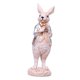 thumbnail image 4 of Estatua De Conejo De Pascua, Figura De Conejo Para Chimenea, Centro De Mesa, Pasillo, Flor Plateada, Ropa Plateada, 4 of 5
