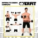 thumbnail image 5 of Mancuerna Hexagonal 10KG Par Set X2 Pesas PVC 20KG Overfit, 5 of 10