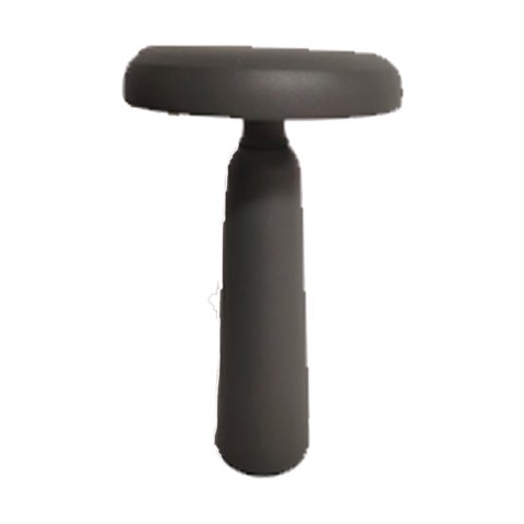 Vgo - Lampara De Mesa Gris Recargable Con Sensor 24 Cm