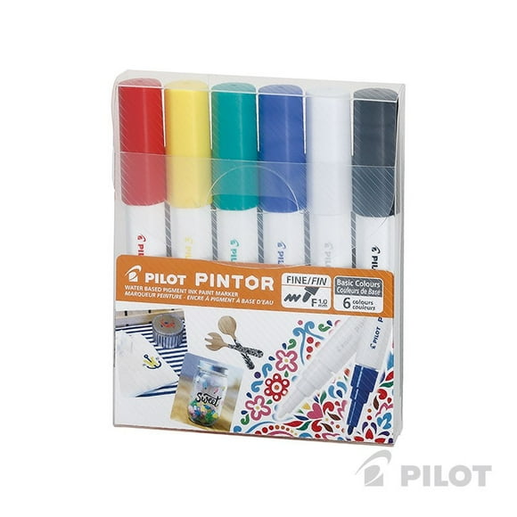 Pintor Set Colores Clásicos Punta Fina