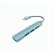 thumbnail image 1 of Hub Type-C A 4 Puertos Usb 3.0 Dk Aluminio, 1 of 3