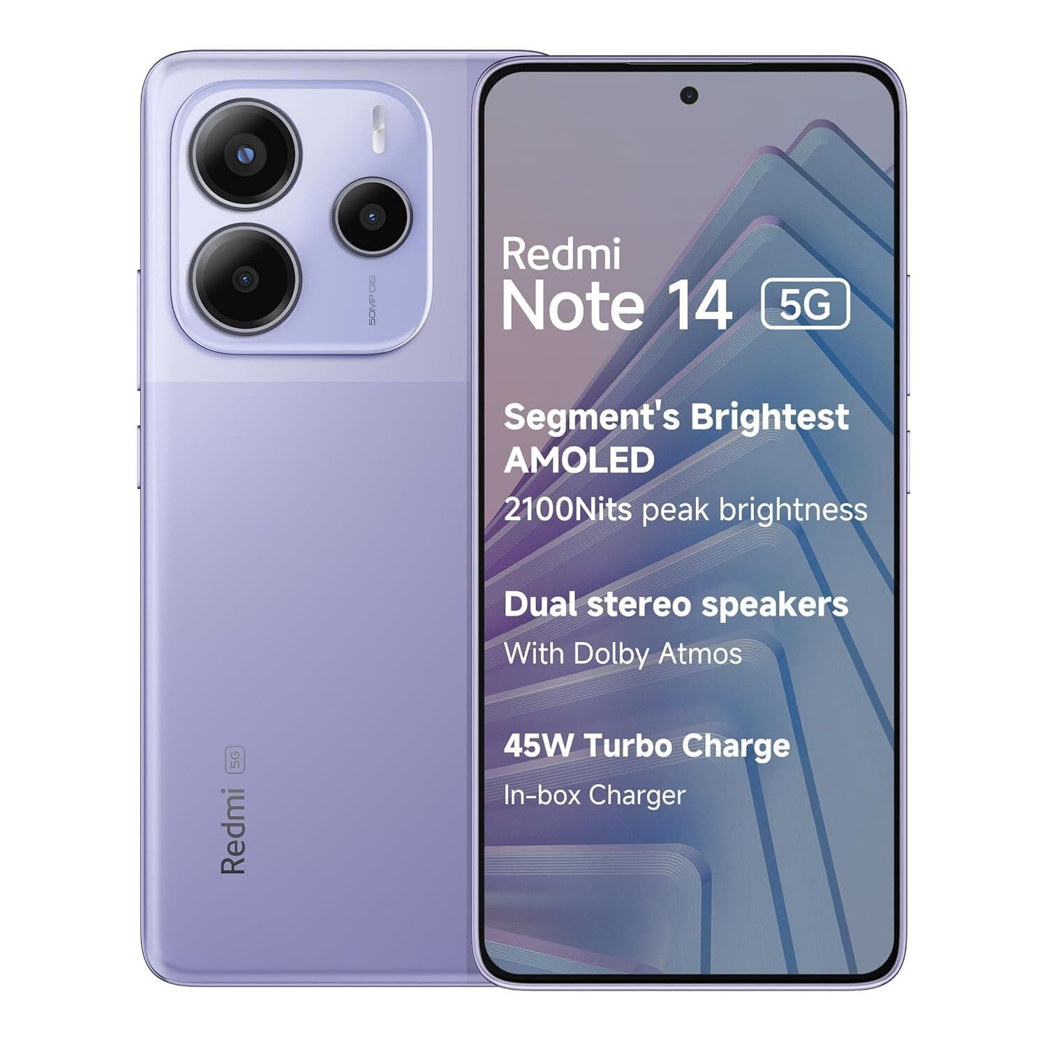 Teléfono Inteligente Xiaomi Redmi Note 14 5g + Lte 256 Gb + 8 Gb De Ram