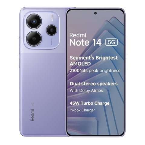 Teléfono Inteligente Xiaomi Redmi Note 14 5G + Lte 256 Gb +