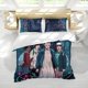 thumbnail image 2 of Stranger Things Peripheral Children's Bedding Dormitory Three-Piece Set Brushed Pillowcase Quilt Cover, 2 of 5