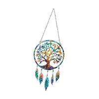 Magideal - Dreamcatcher Decoración De Pared Decoración Dreamcatchers 2D Regalos Acrílicos Creativos Ornamentos De Arte De Pared Para La Oficina De La Fiesta Del