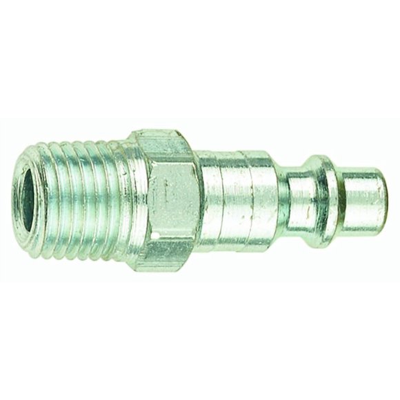 Conector de manguera Tru-Flate 12-527, tapón de acero de 3/8 pulgadas