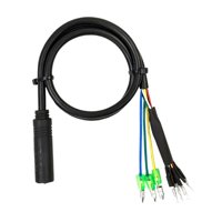 Magideal - Bicicleta Eléctrica Motor De Extensión Alambre De 9 Pines Conector Resistente A La Desgaste Instalación Fácil De Fácil Instalación Práctica Resistente 65 Cm