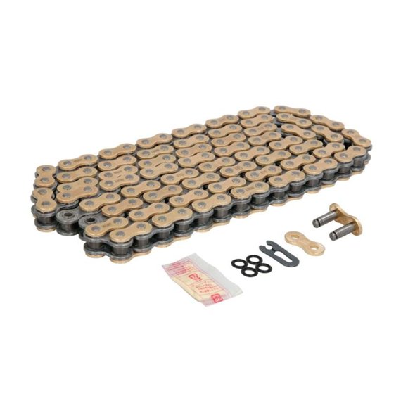 Cadena DID 520VX3GB-118 Dorada de 118 eslabones X‑Ring