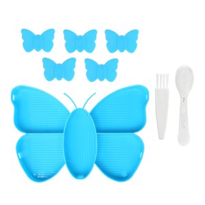 Bothyi - Bandejas De Clasificación De Cuentas, Cuchara Para Pintura De Diamantes, Cepillo, Accesorios De Pintura De Diamantes, Azul