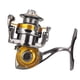 thumbnail image 1 of Mini Carrete De Pesca Giratorio Aparejos De Pesca Ultraligeros De Alta Resistencia Oro, 1 of 3