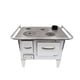 thumbnail image 2 of Cocina a Leña 4P. Modelo tradicional 82×56 Color Blanco, 2 of 3