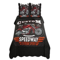 Genérico - Cubrecama Quilt Diseño 2 Plazas - Primavera Verano C11