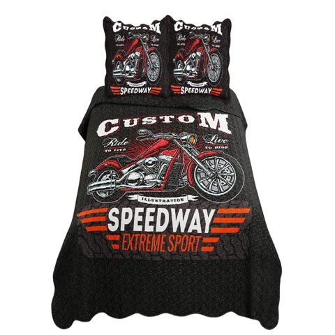 Genérico - Cubrecama Quilt Diseño 2 Plazas - Primavera Verano C11