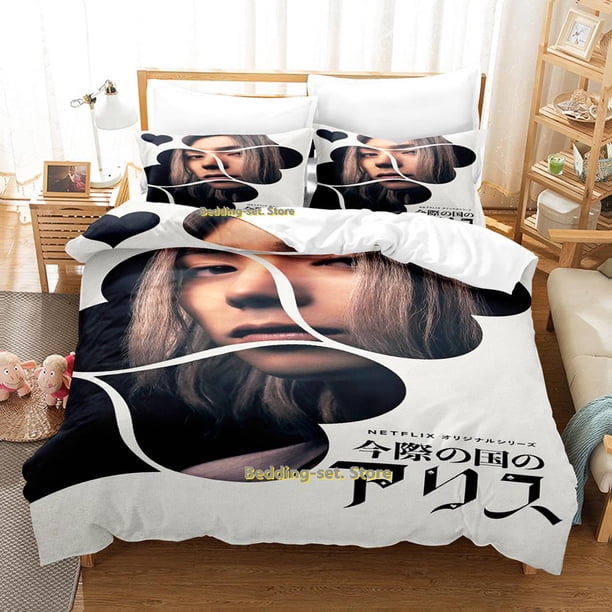 New Chishiya Bedding Set Single Twin Full Queen King Size Bed Set Adult Kid Bedroom Duvetcover Sets 3D HARO ASO Bed Sheet Set Bed Sheets