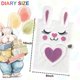 thumbnail image 2 of Diario de Peluche ParkistStar A5 con Candado y Bolígrafo, 2 of 8