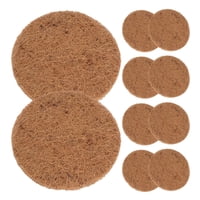 Xusx111 - 10 Piezas Almohadillas De Anidación De Aves, Alfombra De Nido De Paloma De Seda De Palma De Coco, Material De Anidación De Aves, Almohadillas De La Caja De Anidación De Los Loros Para La Inc