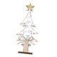 thumbnail image 5 of Decoración De Mesa De árbol De Navidad De Madera De 8,66 "H Para Ventana, Escritorio, Navidad, Color Blanco, 5 of 5