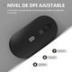 thumbnail image 5 of Mouse Inalámbrico Recargable Ergonómico Silencioso X1 con Pantalla de Batería y DPI Ajustable, Ideal para PC/Mac/Portátil - Negro, 5 of 5