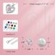 thumbnail image 2 of Collar  Love Pendant Birthstone Zirconia Corazón Doble Plata, 2 of 3