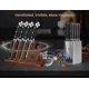 thumbnail image 2 of Juego de cuchillos para carne CoquuSaid con bloque, 8 piezas con afilador, 2 of 6