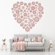 thumbnail image 2 of Decomural Floral Love Heart WS-18533, 2 of 2