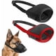 thumbnail image 1 of Bozal de nailon para perro, 2 unidades, suave, transpirable, ajustable, antimordeduras, para perros pequeños, medianos y grandes (M), 1 of 5