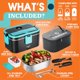 thumbnail image 5 of Fiambrera eléctrica TRAVELISIMO, extra grande, 1,8 L, 100 W, 8 tazas, 5 of 6