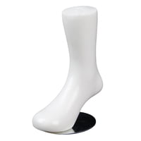 Magideal - Maniquí De Calcetín Para Niños, Exhibición De Calcetines, Modelo De Exhibición, Escaparate De Tienda En Casa, Soporte Para Fotografía, Tobillo, Venta Blanco Alto 15Cm