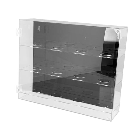 Ioensy - Vitrina De Béisbol Para Montaje En Pared Con Capacidad Para 12 Pelotas