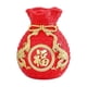 thumbnail image 3 of Bolsa Feng Shui Dinero Estatua Florero Rojo L, 3 of 3