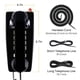 thumbnail image 5 of Timbre Mecánico De Pared Retro Landline Negro, 5 of 7